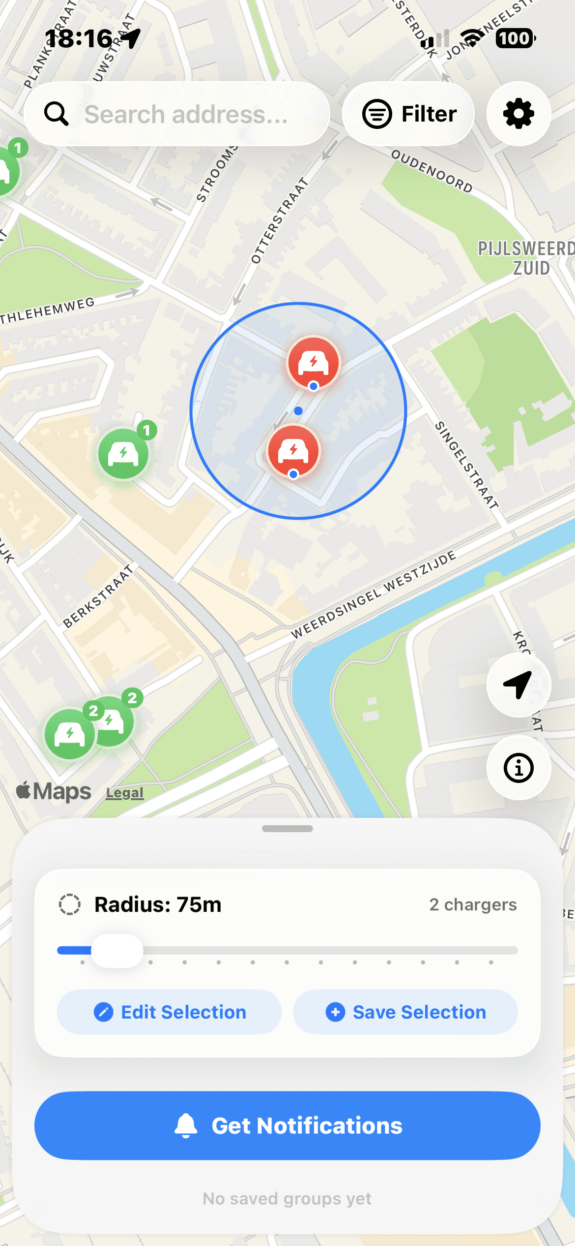 PlugAlert — charger detail